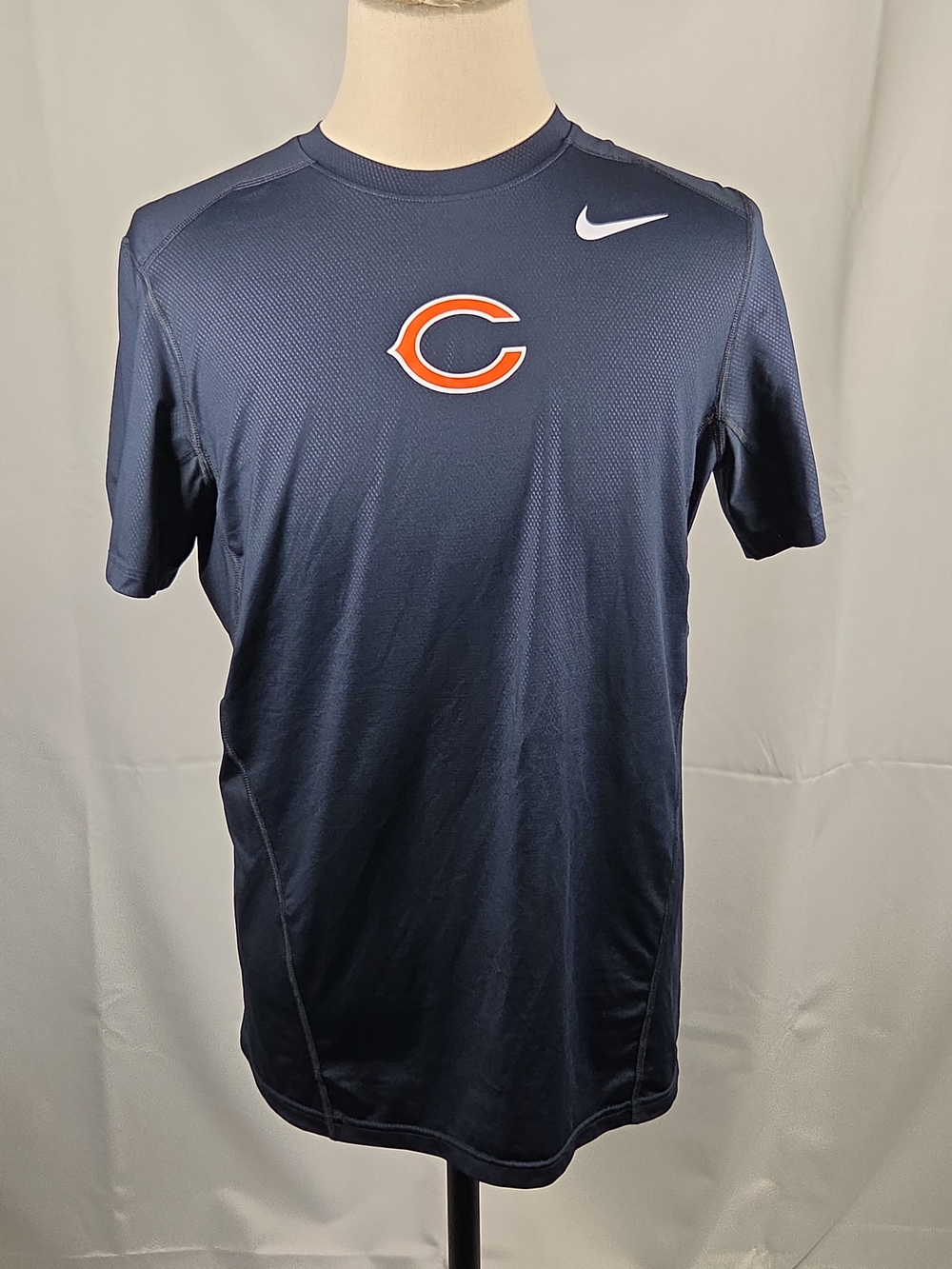 Nike Men's Navy Chicago Bears Short-Sleeve Performance Tee